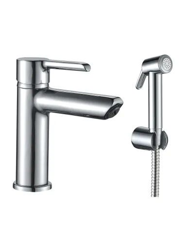 Смеситель для раковины с гигиеническим душем Domino Prestige DPS-222 - 2