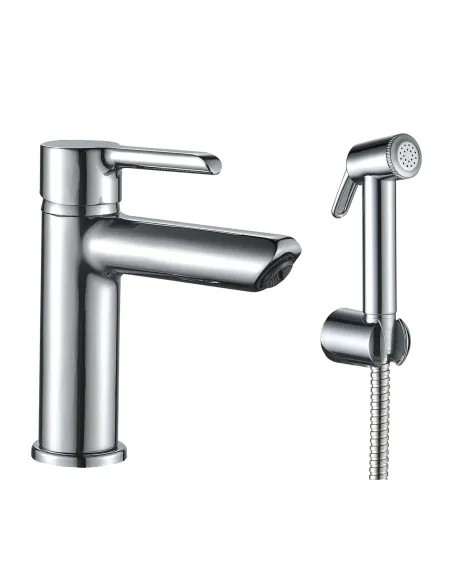 Смеситель для раковины с гигиеническим душем Domino Prestige DPS-222 - 2