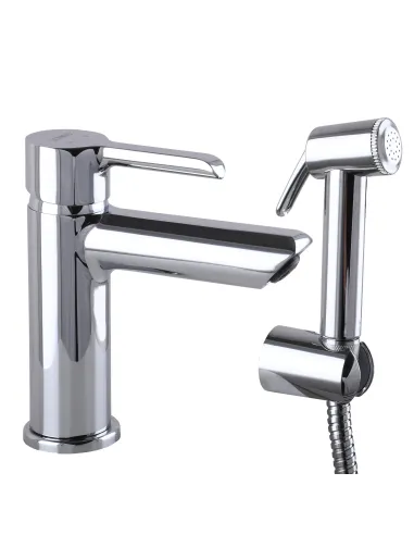 Смеситель для раковины с гигиеническим душем Domino Prestige DPS-222 - 3