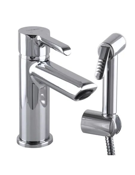 Смеситель для раковины с гигиеническим душем Domino Prestige DPS-222 - 6