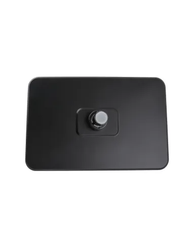 Лійка для душу тропік Globus Lux SD-003-30-BB, пластик, чорний - 4