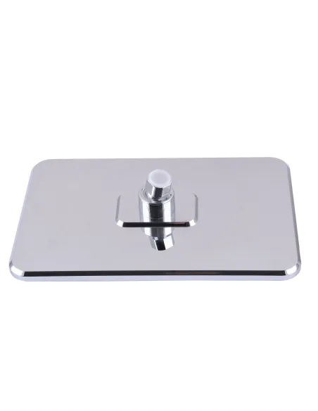 Лійка для душу тропік Globus Lux SD-003-30-00, пластик, хром, білий - 3