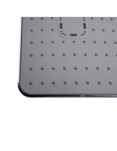 Лійка для душу тропік Globus Lux SD-003-30-00, пластик, хром, білий - 5