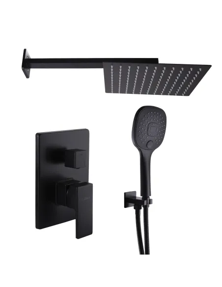 Душова система Globus Lux Smart GLM-205-BB, латунь, чорний - 1