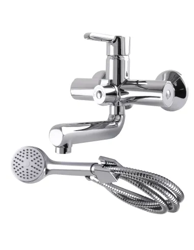 Смеситель для ванны Domino Prestige DPS-102N хром - 4