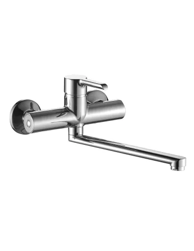 Змішувач для кухні Domino Prestige DPS-104, латунь, хром - 2