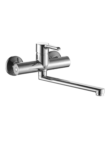 Змішувач для кухні Domino Prestige DPS-104, латунь, хром - 2