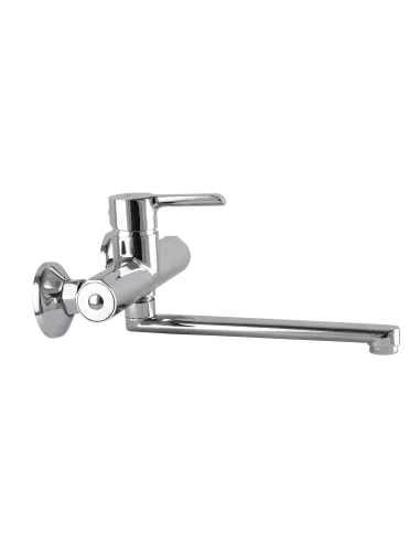 Змішувач для кухні Domino Prestige DPS-104, латунь, хром - 3