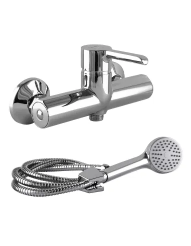 Змішувач для душу Domino Prestige DPS-105, латунь, хром - 6