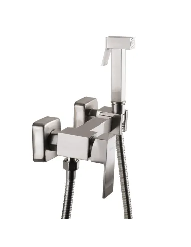 Змішувач для біде Globus Lux Milano GLN-5-106MIX-SS, латунь, нержавіюча сталь - 2