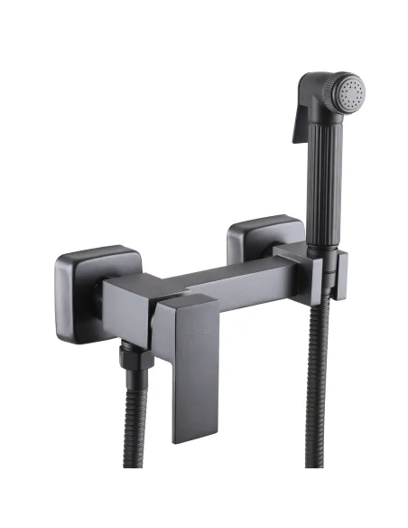 Змішувач для біде Globus Lux Milano GLN-5-106MIX-Graphite, латунь, графіт - 1