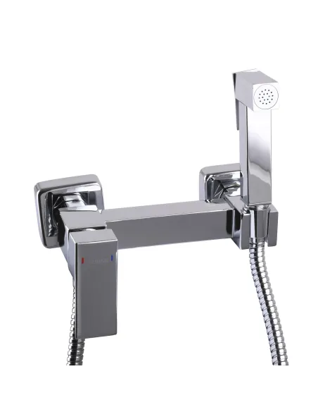 Смеситель для биде скрытого монтажа Domino Malibu DMM-5-106MIX хром - 3