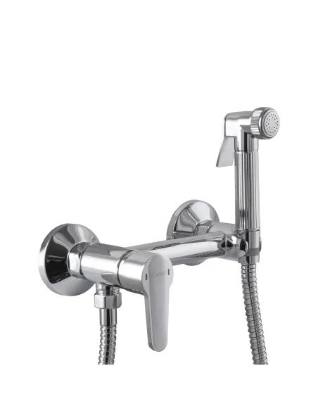 Смеситель для биде скрытого монтажа из нержавеющей стали Domino Prestige DPS-6-106MIX - 1