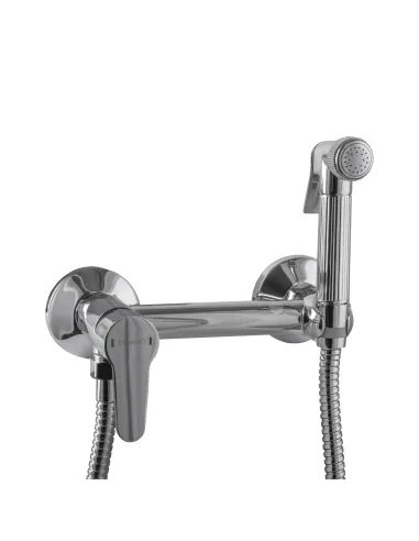 Смеситель для биде скрытого монтажа из нержавеющей стали Domino Prestige DPS-6-106MIX - 3