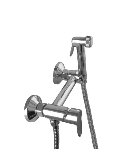 Смеситель для биде скрытого монтажа из нержавеющей стали Domino Prestige DPS-6-106MIX - 4