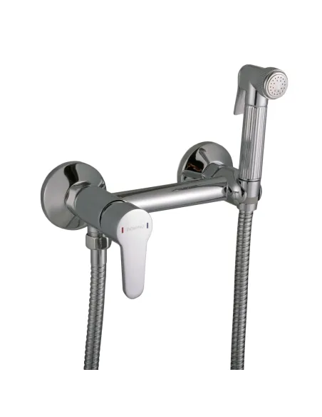 Смеситель для биде скрытого монтажа из нержавеющей стали Domino Prestige DPS-6-106MIX - 5