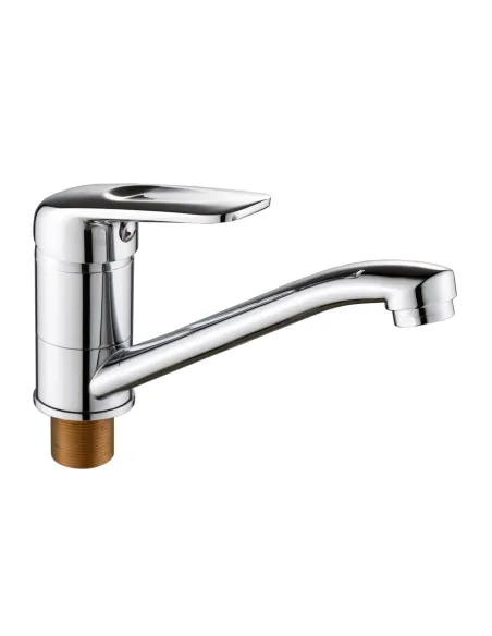 Змішувач для кухні Globus Lux Koln GLK-0203, латунь, хром - 2