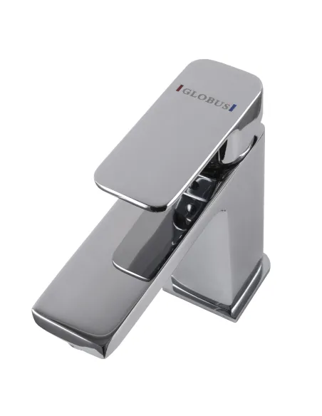 Смеситель для раковины в ванной Globus Lux Milano GLM-0401 хром - 4