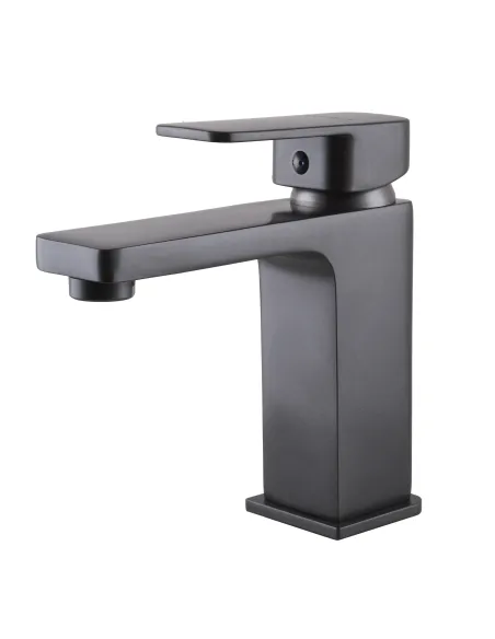 Змішувач для умивальника Globus Lux Milano GLM-401-11-Graphite, латунь, графіт - 1