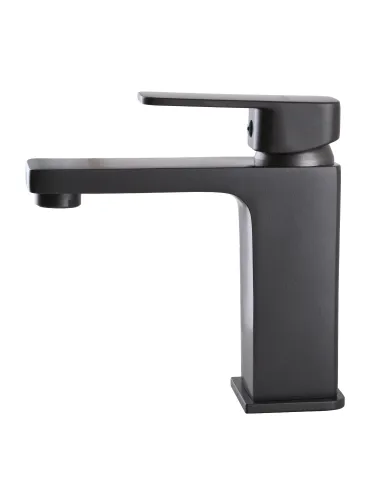 Змішувач для умивальника Globus Lux Milano GLM-401-11-Graphite, латунь, графіт - 3