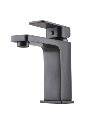 Змішувач для умивальника Globus Lux Milano GLM-401-11-Graphite, латунь, графіт - 4