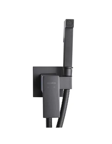 Змішувач для біде Globus Lux Milano GLM-0-106MIX-Graphite, латунь, графіт - 4