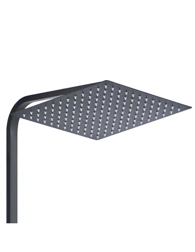 Душова система Globus Lux Milano VAN-GLM-0026-10-BB, латунь, чорний - 3