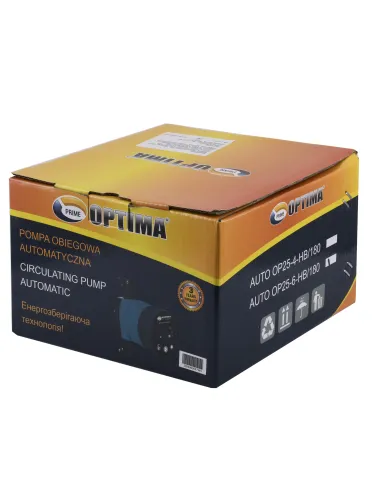Циркуляционный насос Optima Prime OP 25-60 Auto 180 мм, с гайками - 5