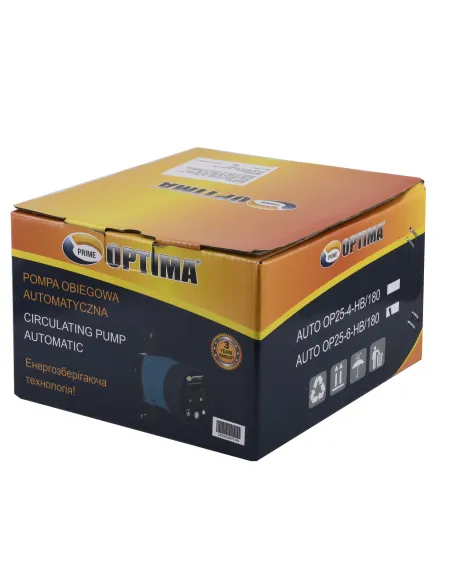 Циркуляционный насос Optima Prime OP 25-60 Auto 180 мм, с гайками - 5