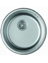Кухонна мийка кругла Mira MR 510 S Matt 0.6, нержавіюча сталь - 2