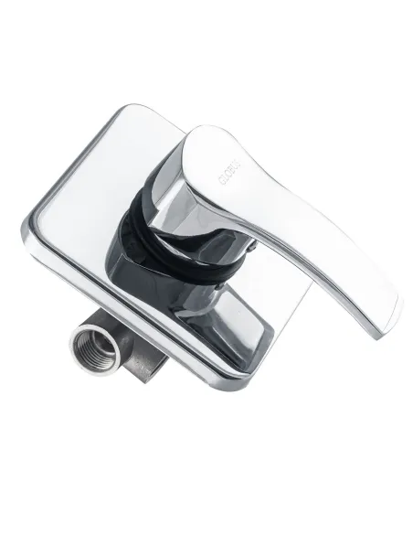 Змішувач для душу Globus Lux Queensland GLQU-0105S, латунь, хром - 1