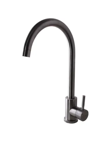 Змішувач для кухні Ecomix Alpen SBT3-203S, нержавіюча сталь - 3