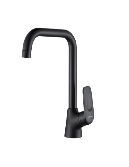 Змішувач для кухні Globus Lux Koln GLK-0203L-10-BB, латунь, чорний - 1