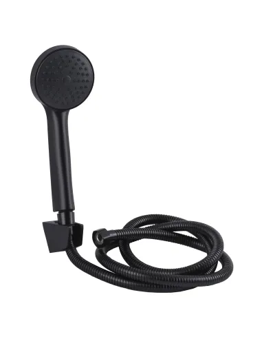 Смеситель для ванны с душем Globus Lux Alpen SBT4-102NE-BB, нержавеющая сталь, черный - 2