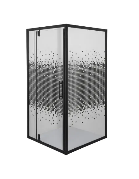 Душова кабіна Bravo Morava 90B N Mosaic квадратна - 1