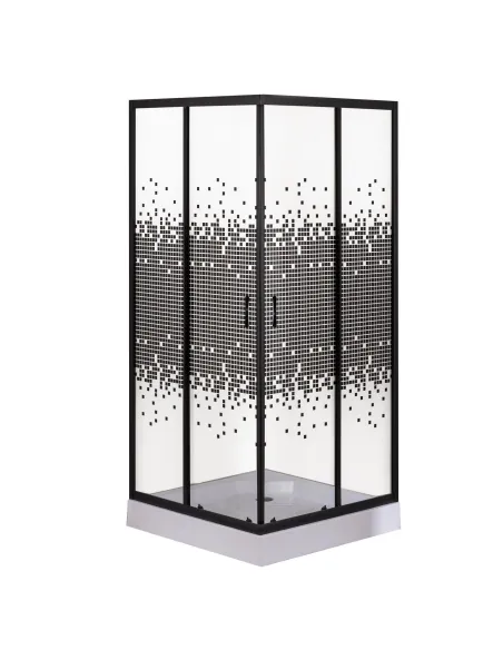 Душова кабіна Bravo Ner 90B Mosaic - 1