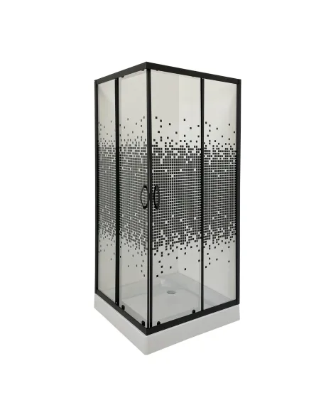 Душова кабіна Bravo Ner 90B Mosaic - 6