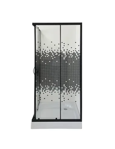 Душова кабіна Bravo Ner 90B Mosaic - 7