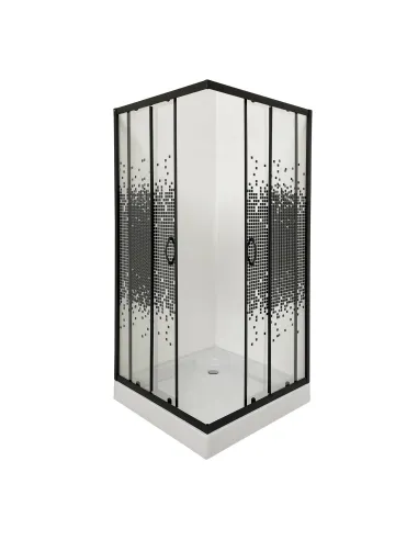 Душова кабіна Bravo Ner 90B Mosaic - 8