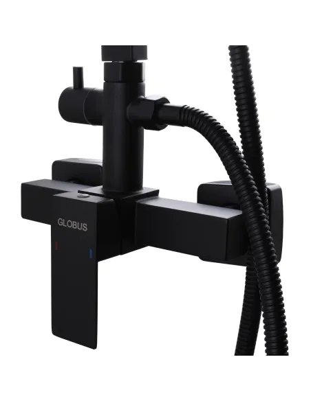 Душова система Globus Lux Sicilia SBQ-SH-125-BB чорна - 2