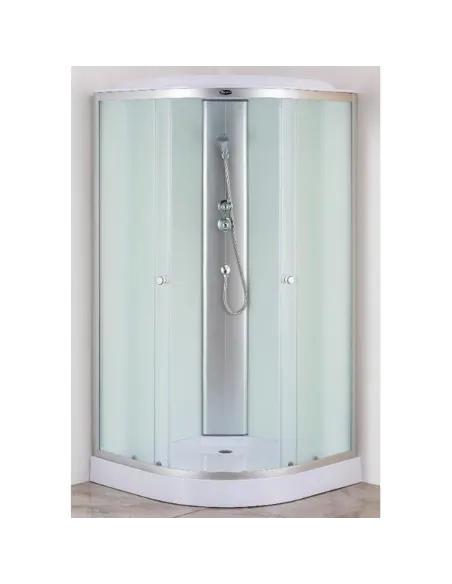 Душовий гідробокс Bravo Wislok L90F напівкруглий - 1