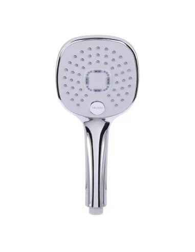 Лійка для душу Globus Lux NS-003-00, 2 режими, хром, сіра - 2