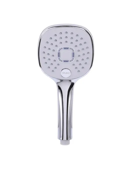 Лійка для душу Globus Lux NS-003-00, 2 режими, хром, сіра - 2