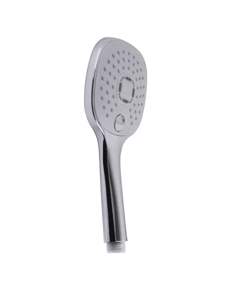 Лійка для душу Globus Lux NS-003-00, 2 режими, хром, сіра - 4