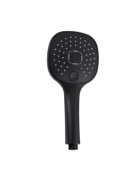 Лійка для душу Globus Lux NS-003-BB, 2 режими, чорна - 1