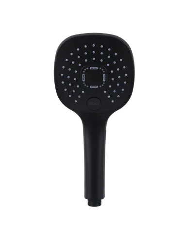 Лійка для душу Globus Lux NS-003-BB, 2 режими, чорна - 2