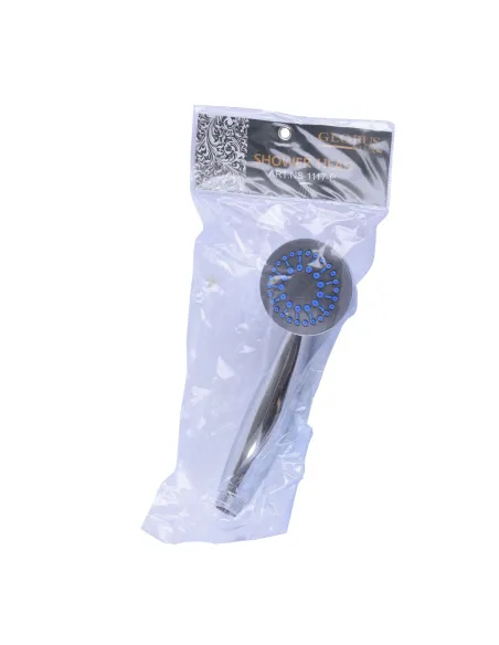 Лійка для душу Globus Lux NS-1117-P, 1 режим, хром, сіра - 2