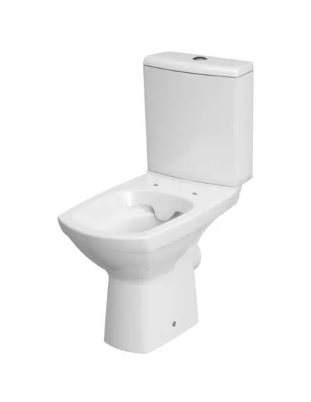 Унитаз компакт Cersanit 559 Carina Clean On 011, 3/5 л, нижний подвод воды, горизонтальный слив, сиденье - 2