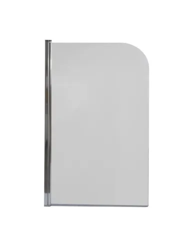 Скляна шторка для ванної Bravo Elba 80T прозора - 2