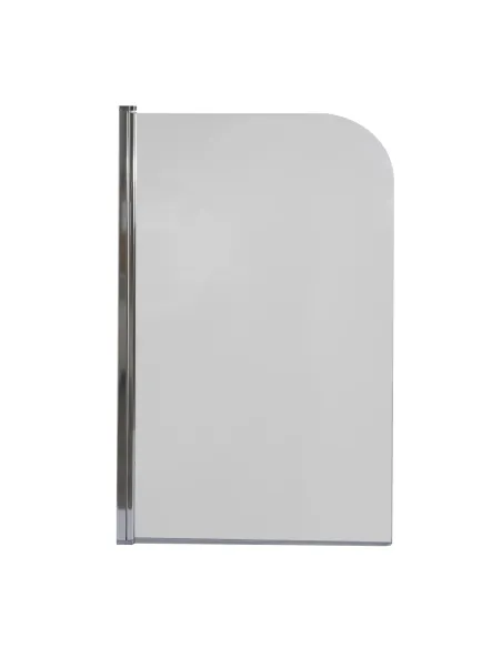 Скляна шторка для ванної Bravo Elba 80T прозора - 2